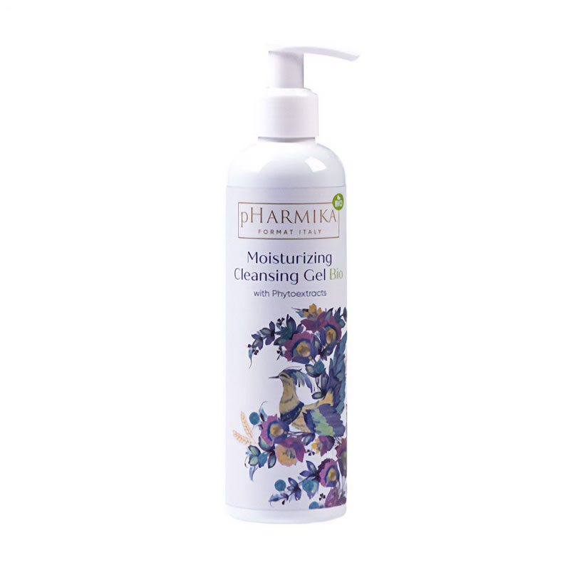 Зволожувальний біогель для вмивання pHarmika Moisturizing Cleansing Gel з фітоекстрактами, 250 мл