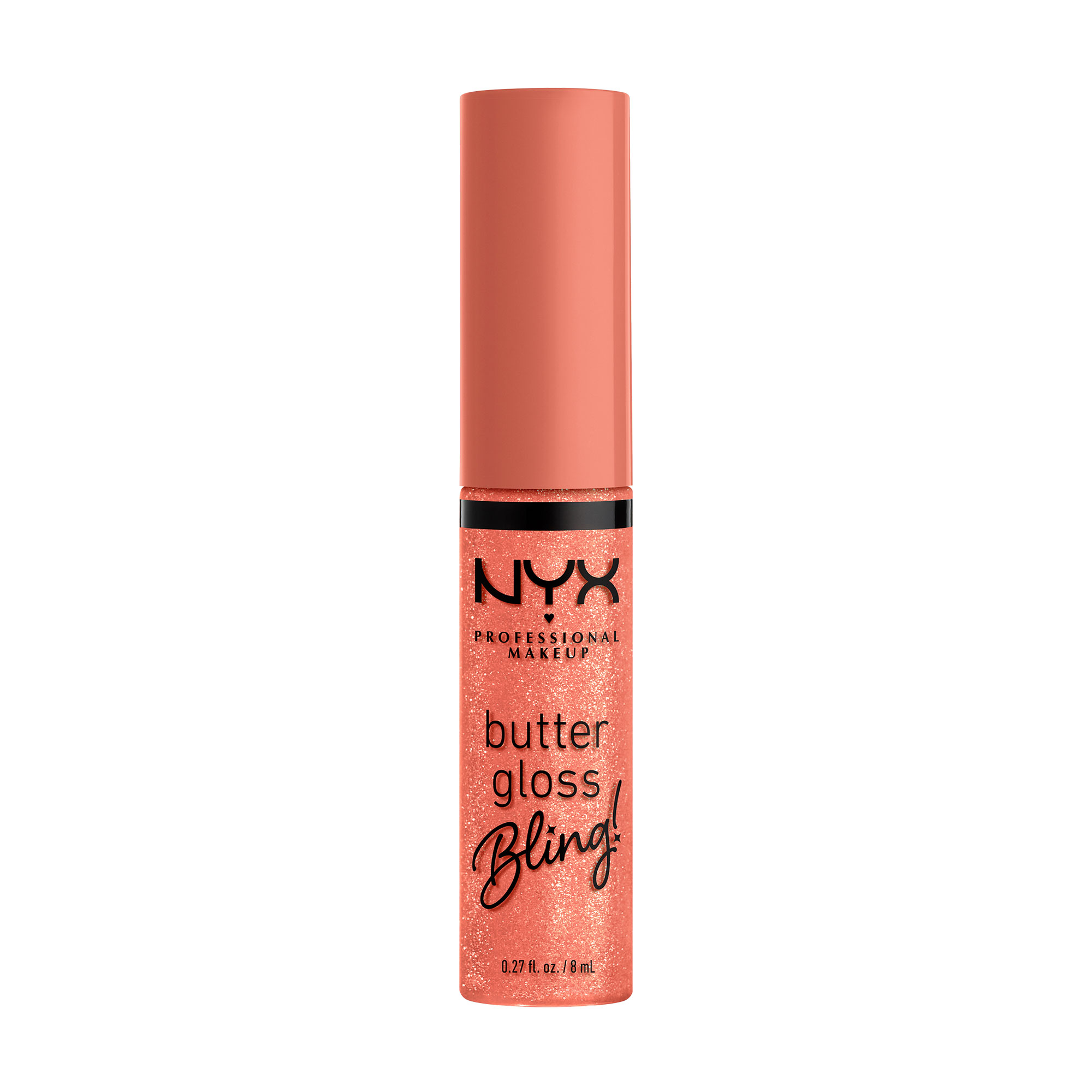 Зволожувальний блиск для губ NYX Professional Makeup Butter Gloss Bling 02 Dripped Out, 8 мл