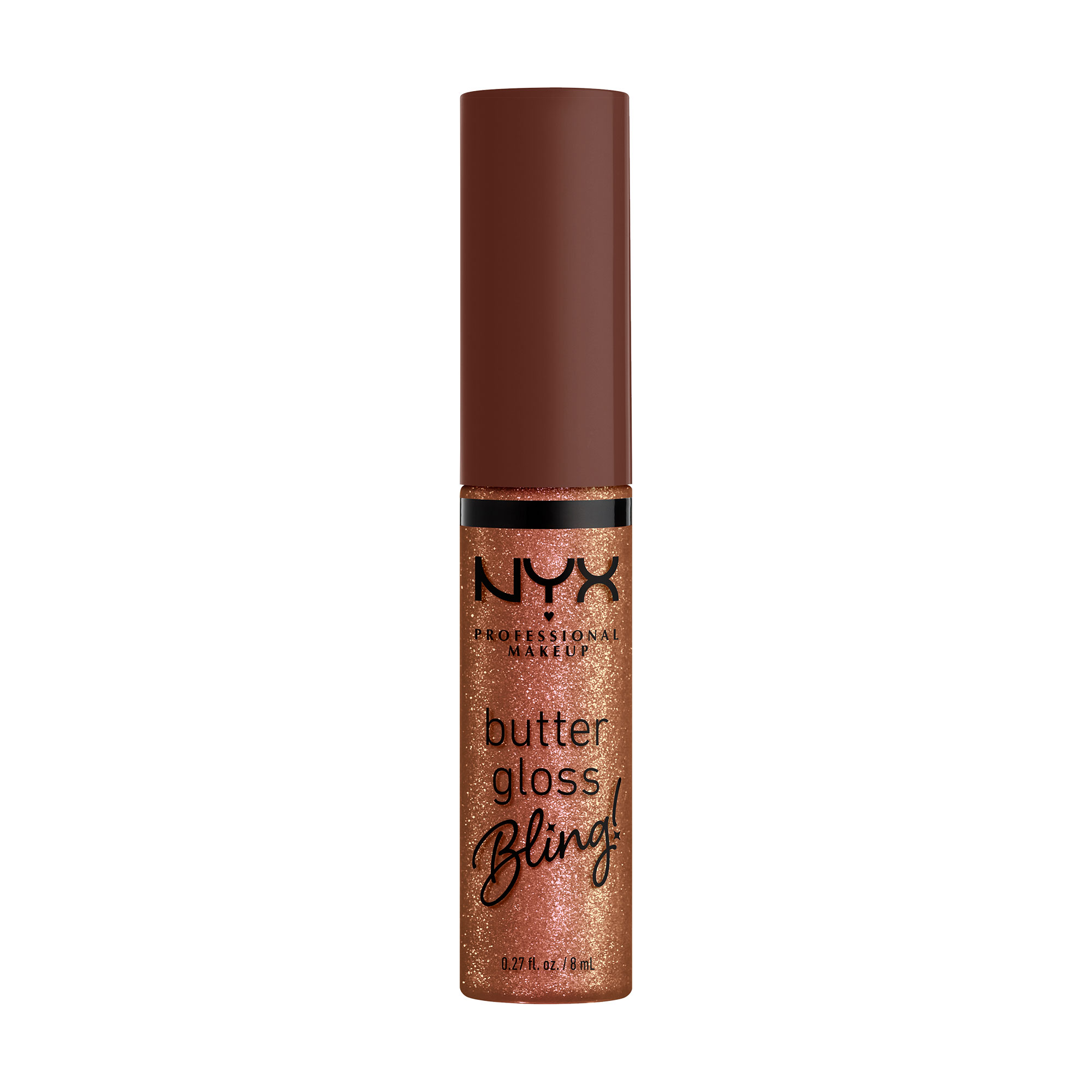Зволожувальний блиск для губ NYX Professional Makeup Butter Gloss Bling 08 Hustla, 8 мл