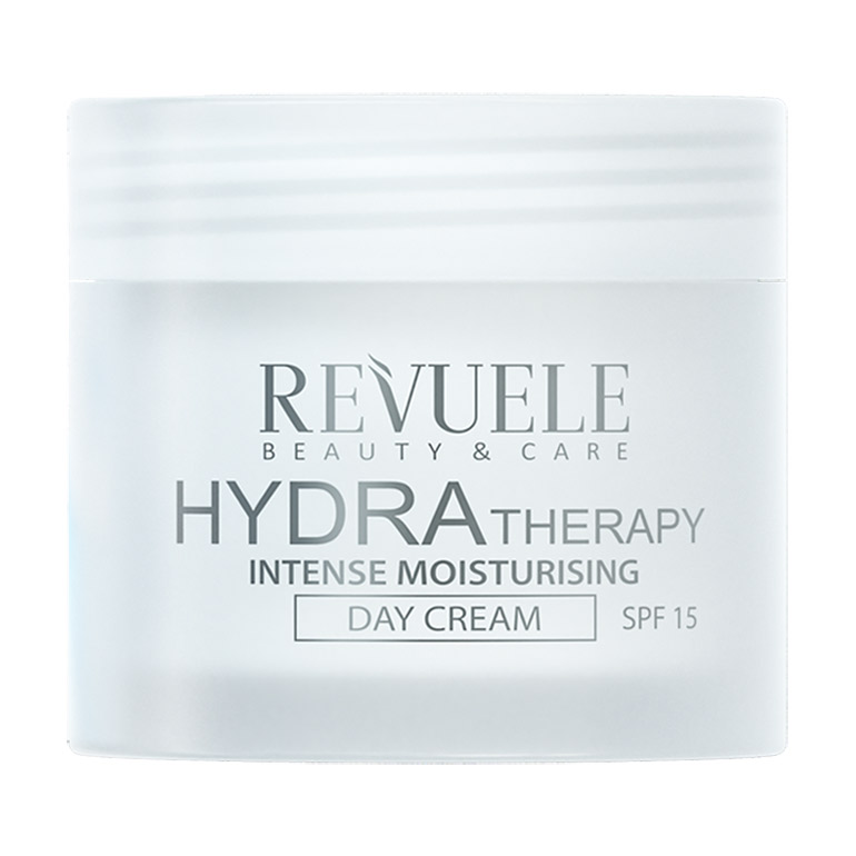 Зволожувальний денний крем для обличчя Revuele Hydra Therapy Intense Moisturising Day Cream SPF 15, 50 мл