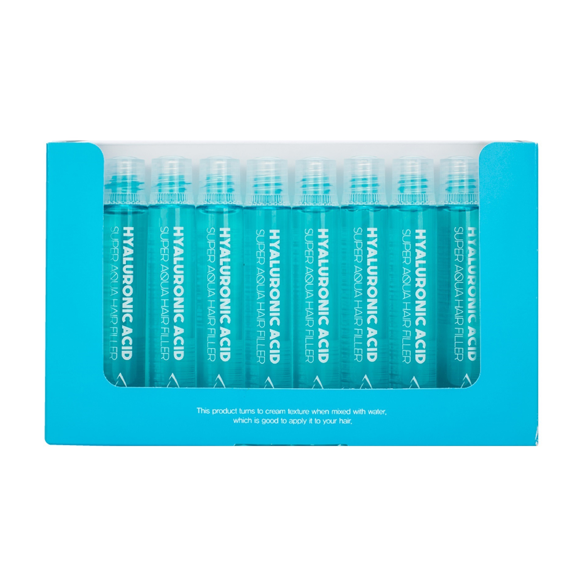 Зволожувальний філер для волосся Farmstay Hyaluronic Acid Super Aqua Hair Filler з гіалуроновою кислотою, 10*13 мл