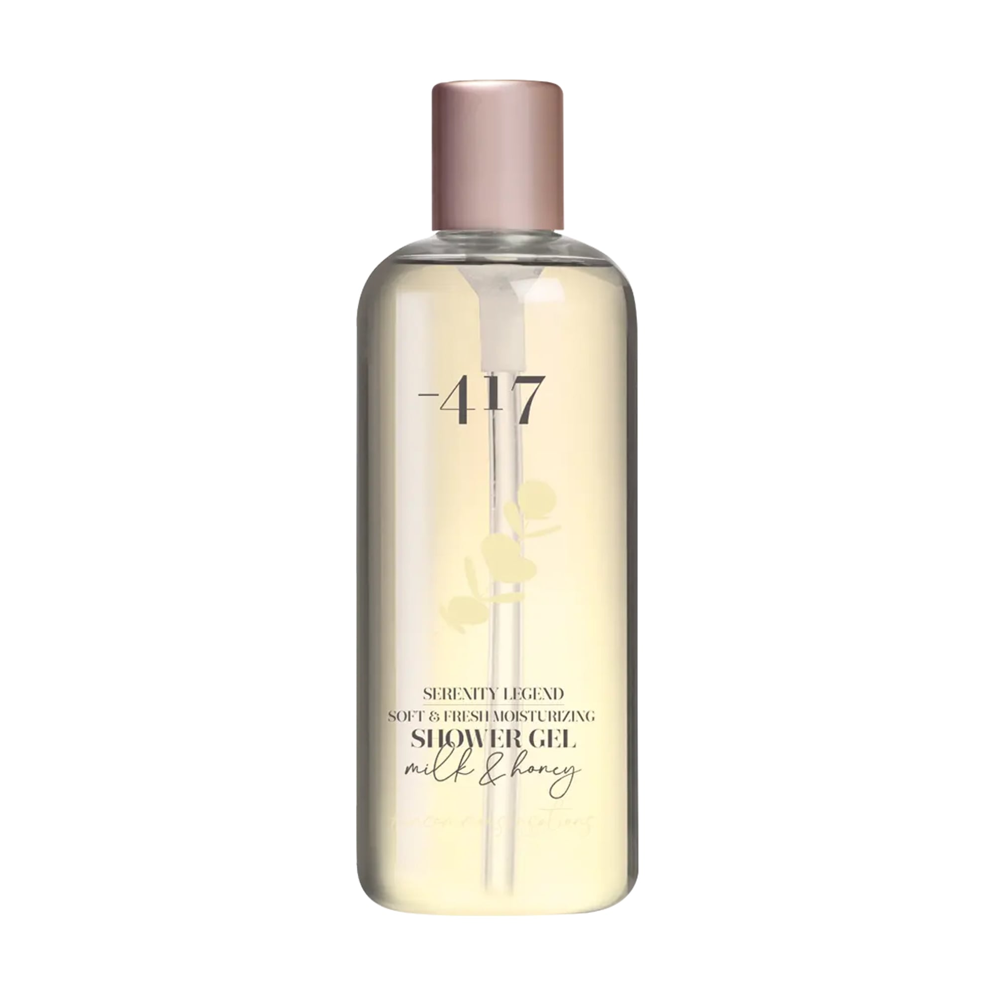 Зволожувальний гель для душу Minus 417 Serenity Legend Soft &amp; Fresh Moisturizing Shower Gel Молоко та мед, 350 мл