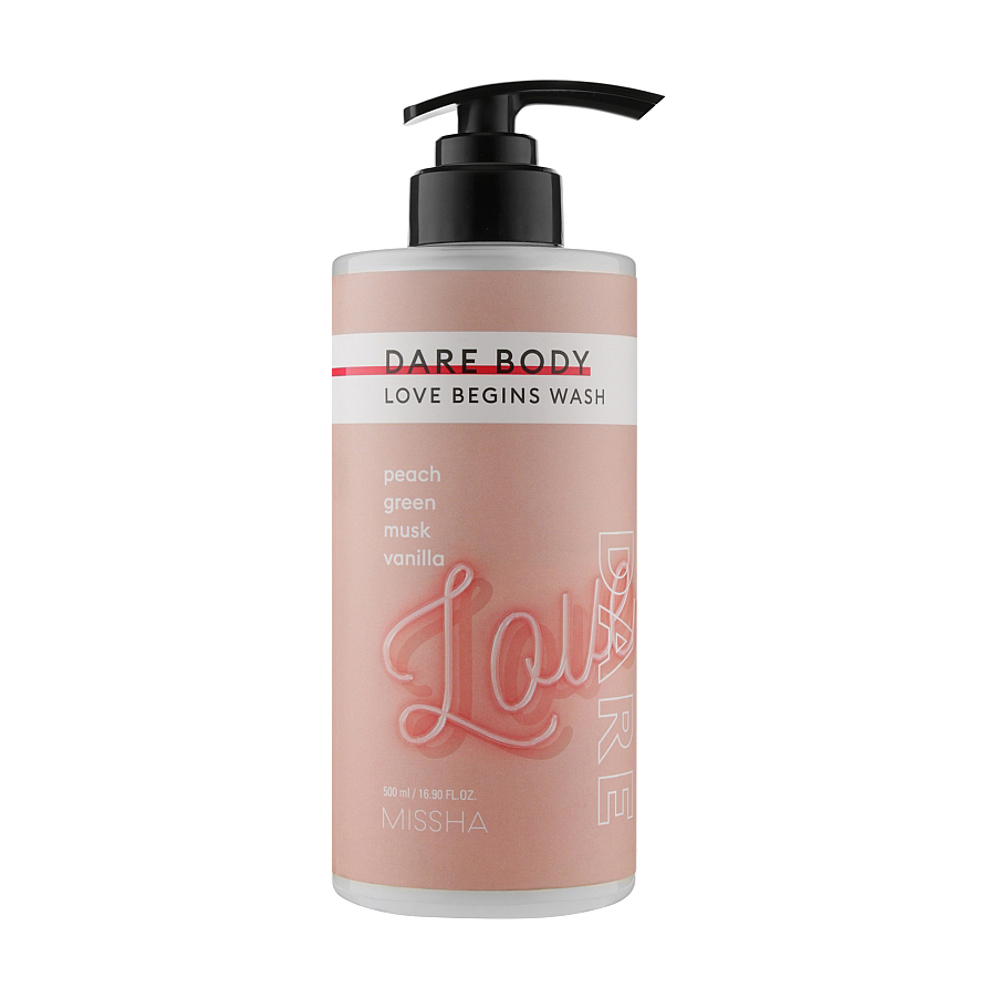 Зволожувальний гель для душу Missha Dare Body Love Begins Wash, 500 мл