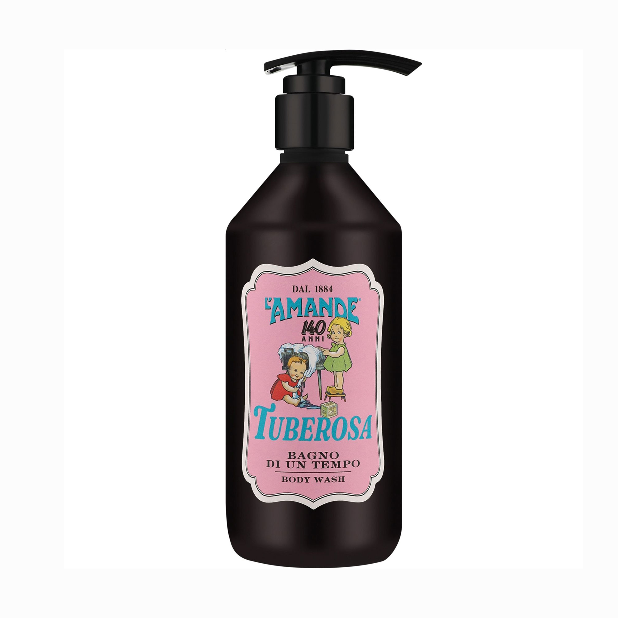 Зволожувальний гель для душу та ванни L'Amande 140 Anni Tuberose Body Wash Тубероза, 470 мл