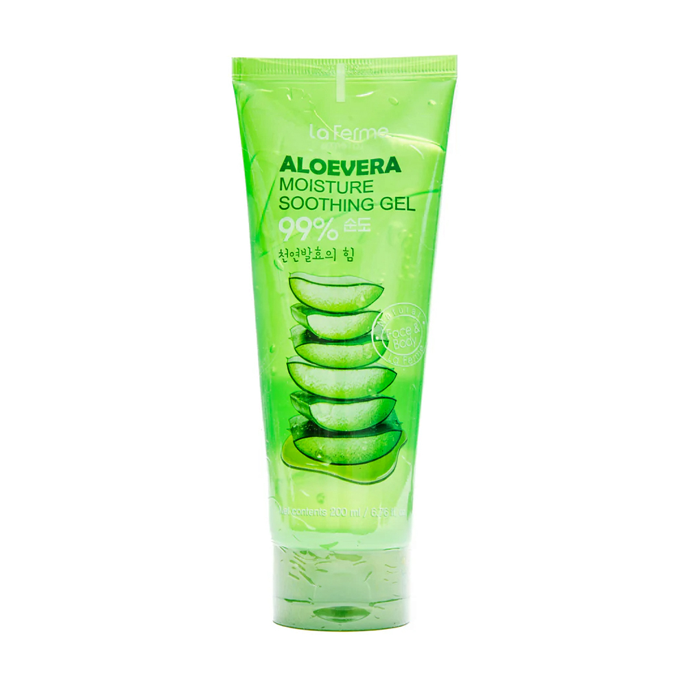 Зволожувальний гель для обличчя Farmstay La Ferme Aloe Vera Moisture Soothing Gel з алое, 200 мл
