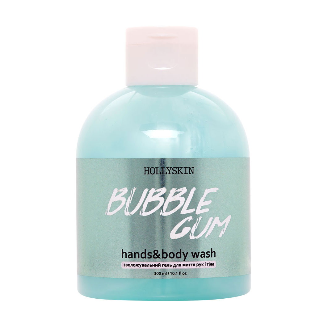 Зволожувальний гель для рук та тіла Hollyskin Hands&amp;Body Wash Bubble Gum, 300 мл