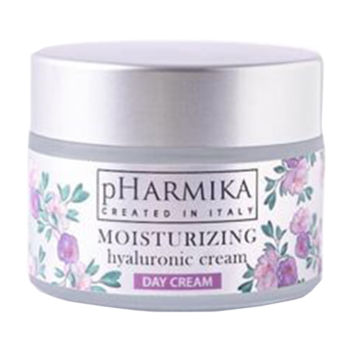 Зволожувальний гіалуроновий денний крем для обличчя pHarmika Moisturizing Hyaluronic Cream Day, 50 мл