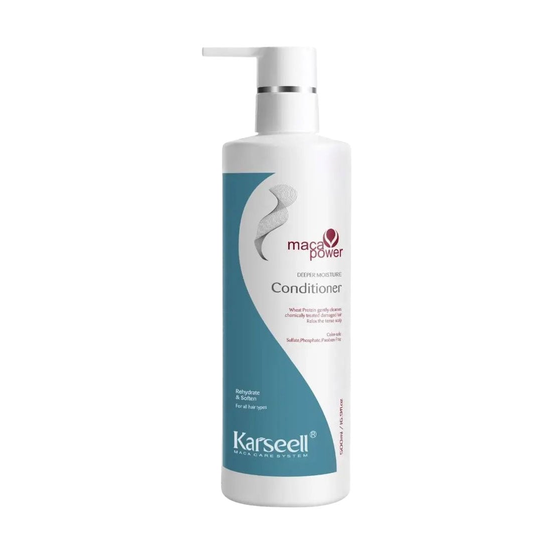 Зволожувальний кондиціонер для волосся Karseell Maca Power Deeply Moisture Conditioner, 500 мл