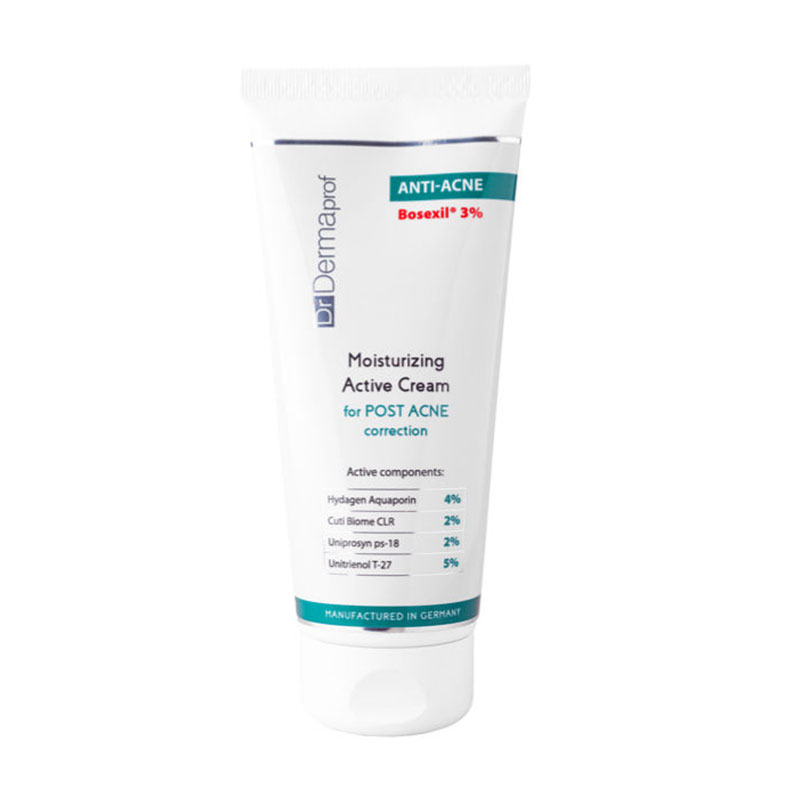 Зволожувальний крем-актив для корекції пост акне pHarmika Dr Dermaprof Moisturizing Active Cream, 200 мл