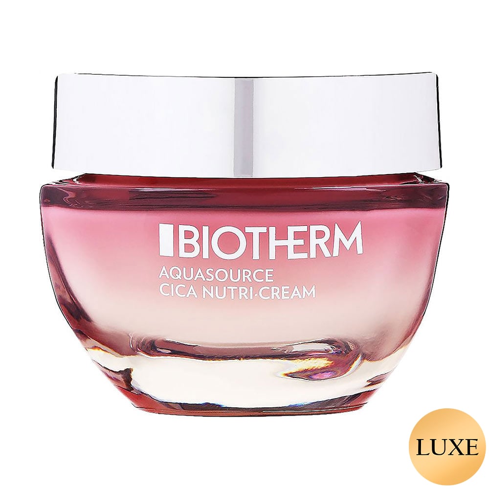 Зволожувальний крем для обличчя Biotherm Aquasource Cica Nutri Cream для сухої шкіри, 50 мл