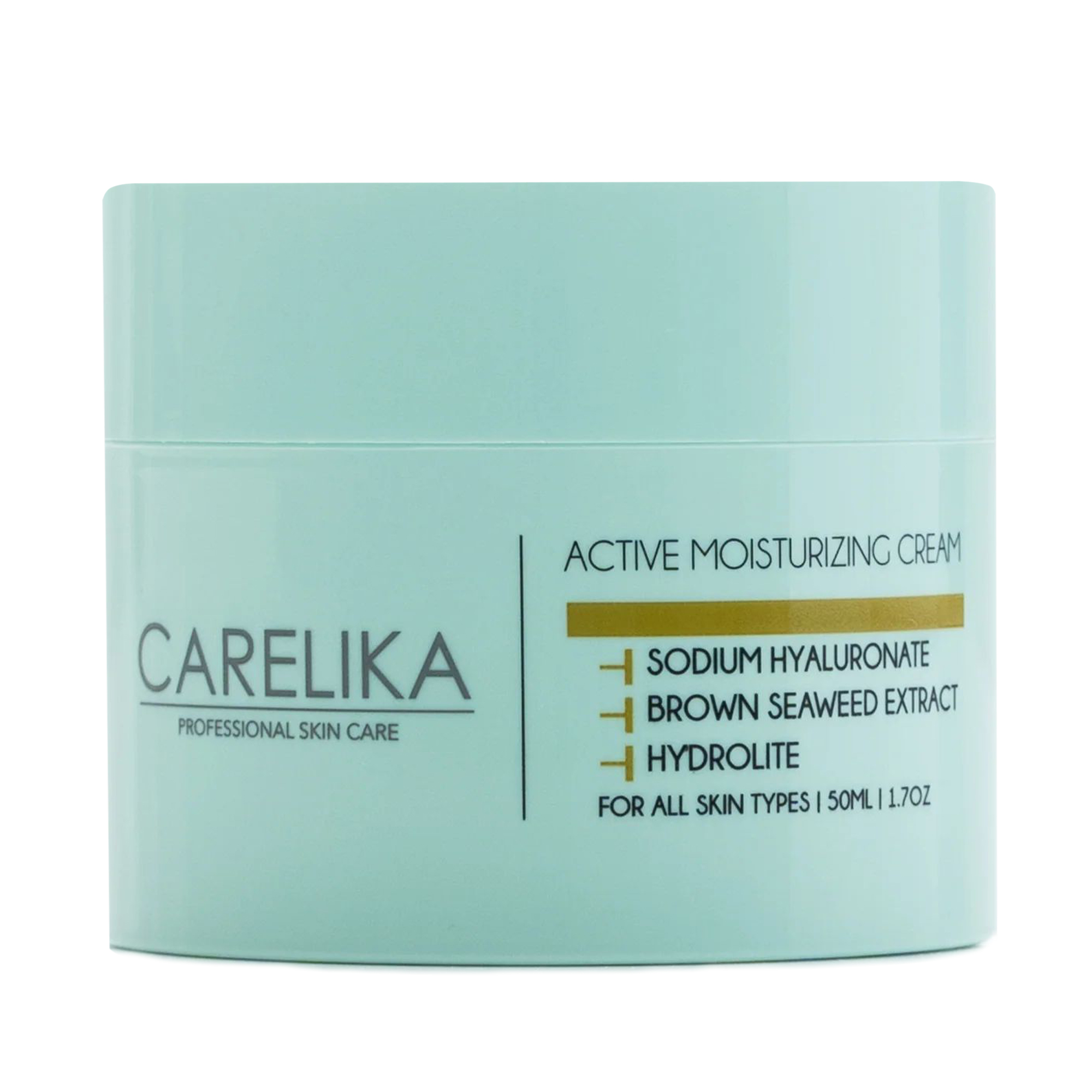 Зволожувальний крем для обличчя Carelika Active Moisturizing Cream, 50 мл