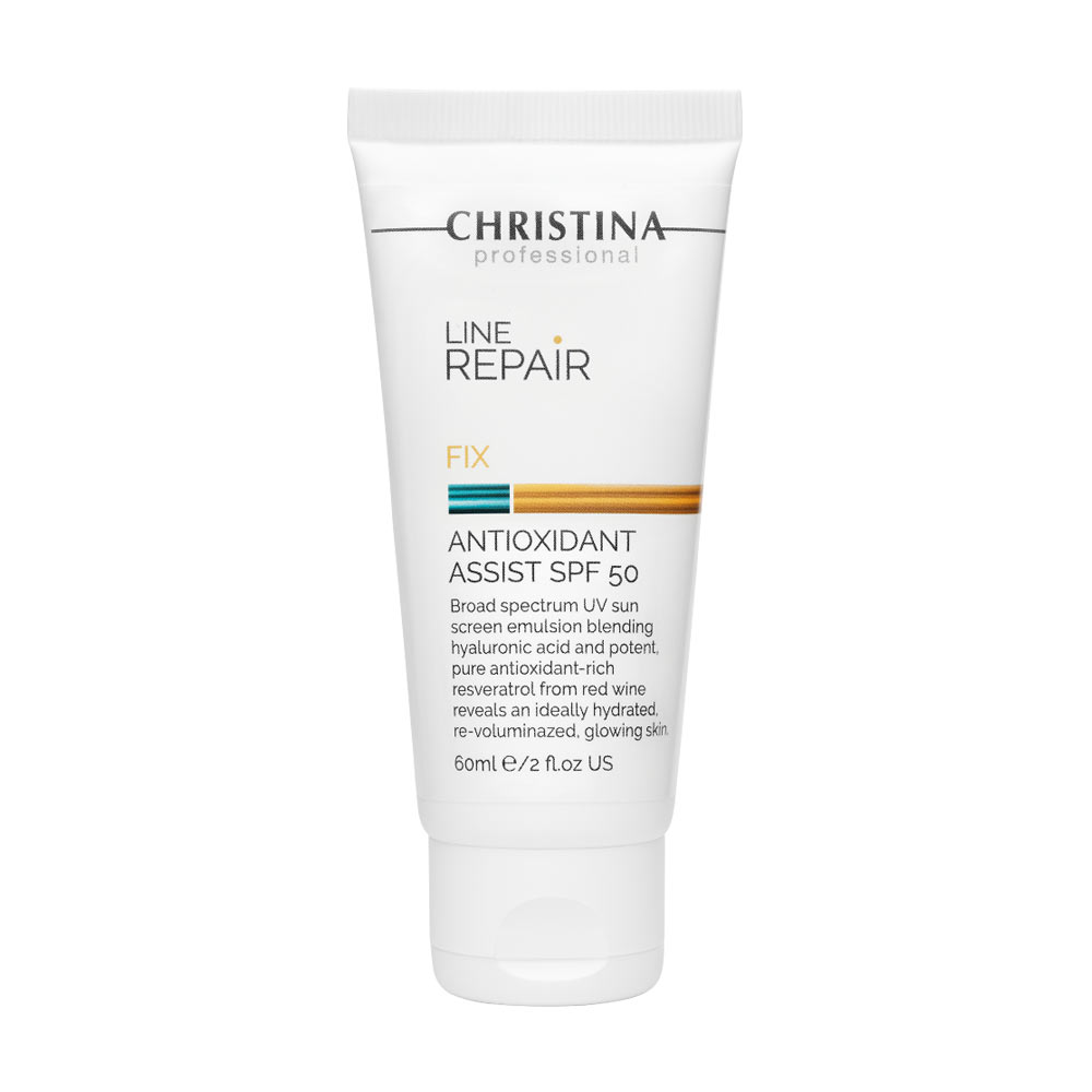 Зволожувальний крем для обличчя Christina Line Repair Fix Antioxidant Assist SPF 50, 60 мл