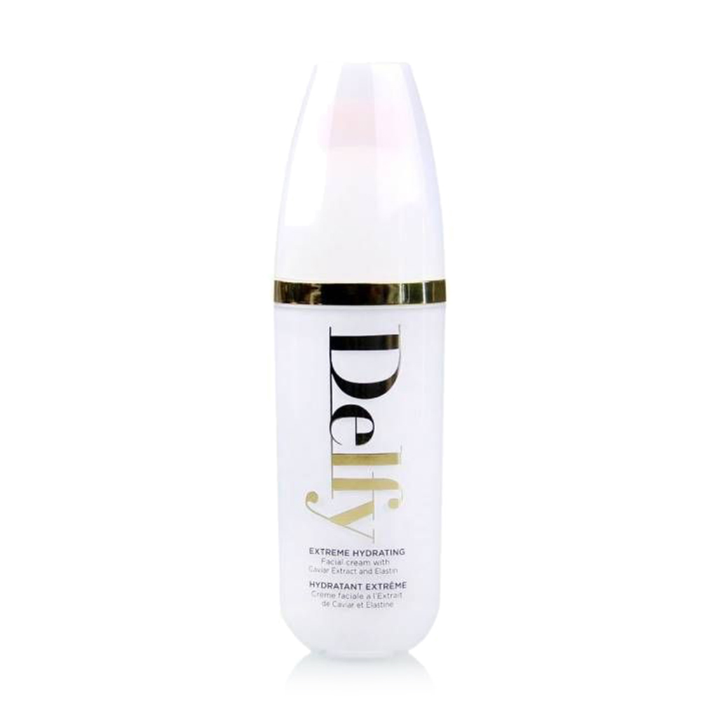 Зволожувальний крем для обличчя Delfy Professional Extreme Hydrating з екстрактом чорної ікри та еластином, 30 мл