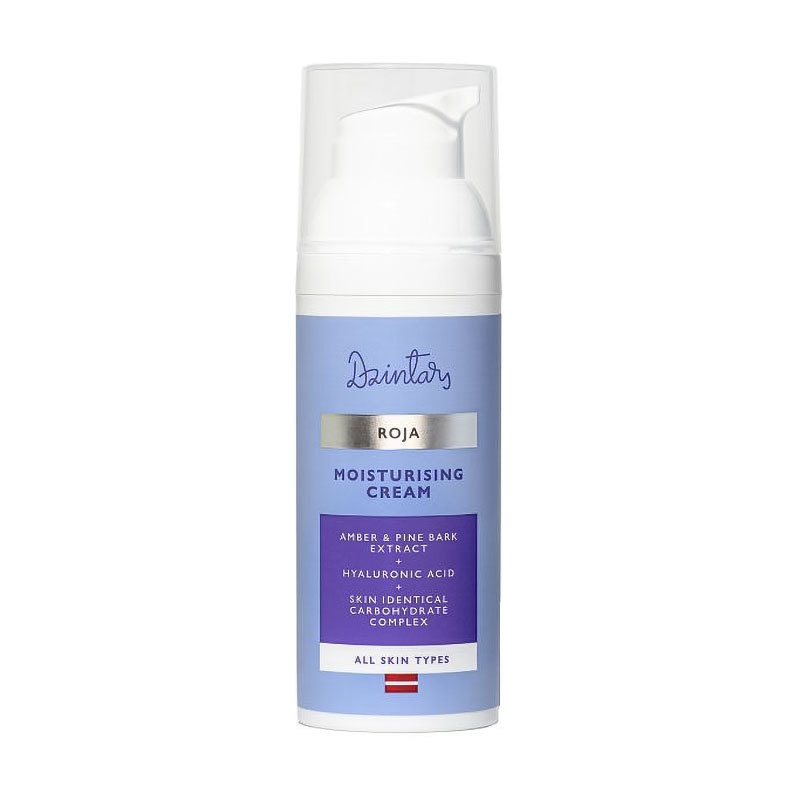 Зволожувальний крем для обличчя Dzintars Roja Moisturising Cream для всіх типів шкіри, 50 мл