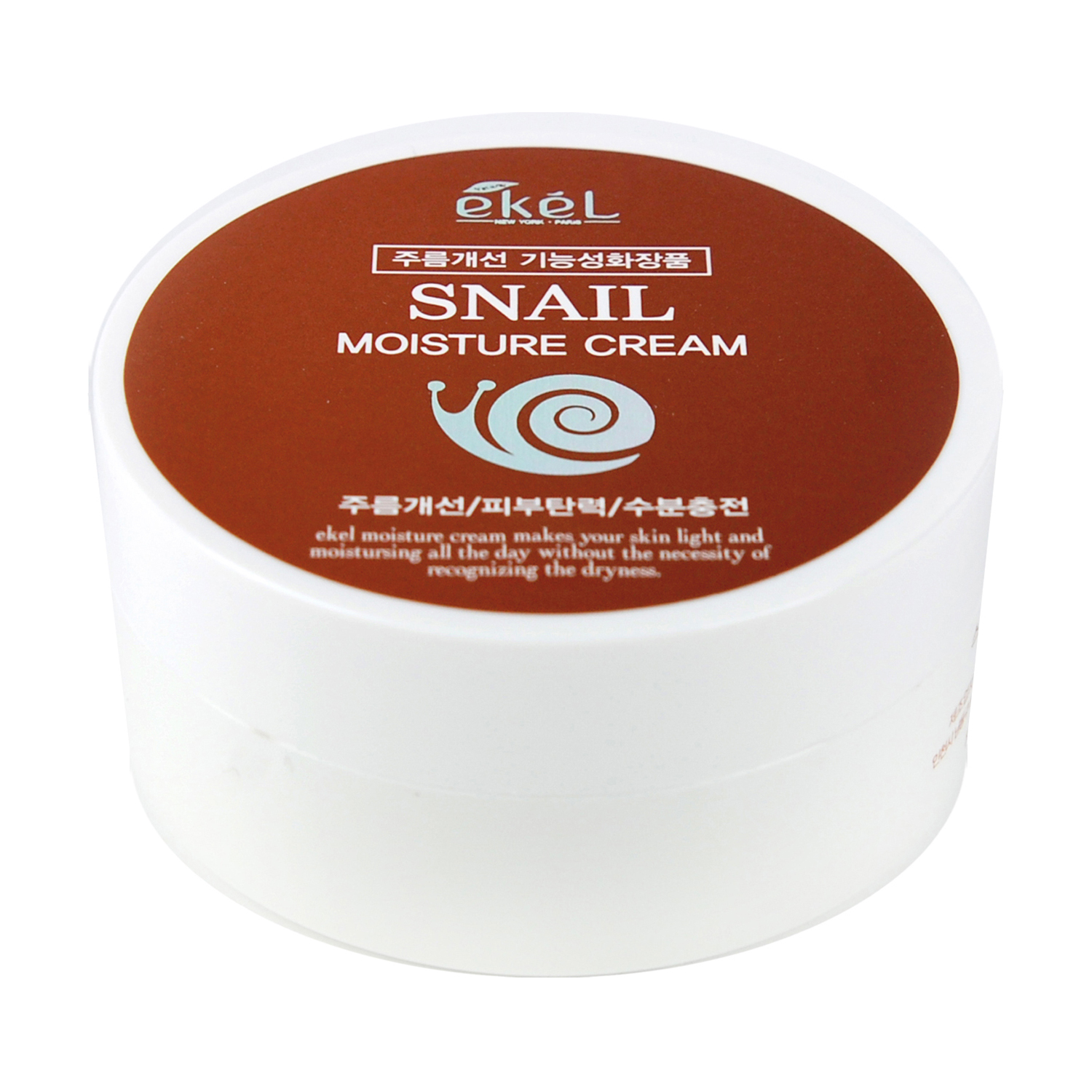 Зволожувальний крем для обличчя Ekel Snail Moisture Cream з муцином равлика, 100 мл