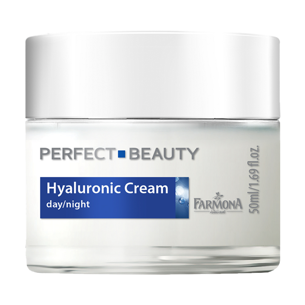 Зволожувальний крем для обличчя Farmona Perfect Beauty з гіалуроновою кислотою та колагеном, 50 мл