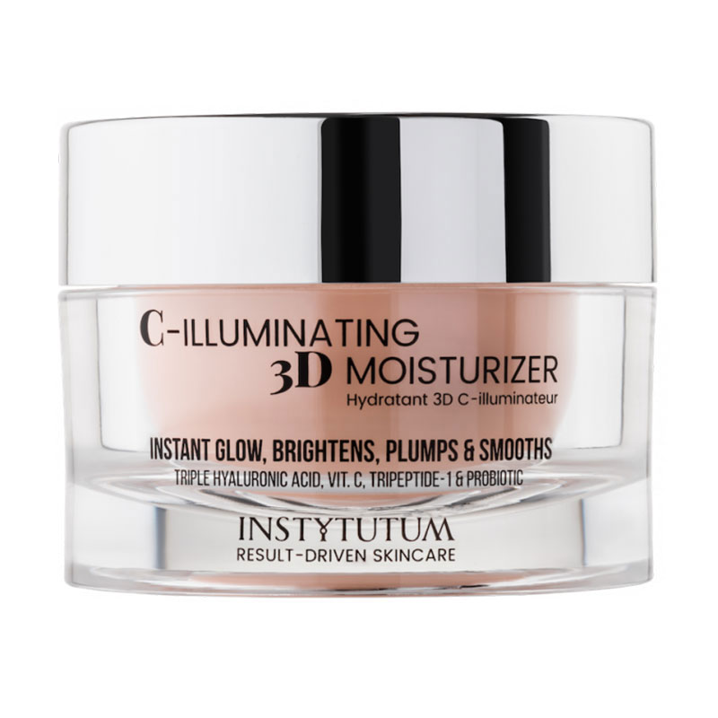 Зволожувальний крем для обличчя Instytutum C-Illuminating 3D Moisturizer з ефектом сяйва, 50 мл