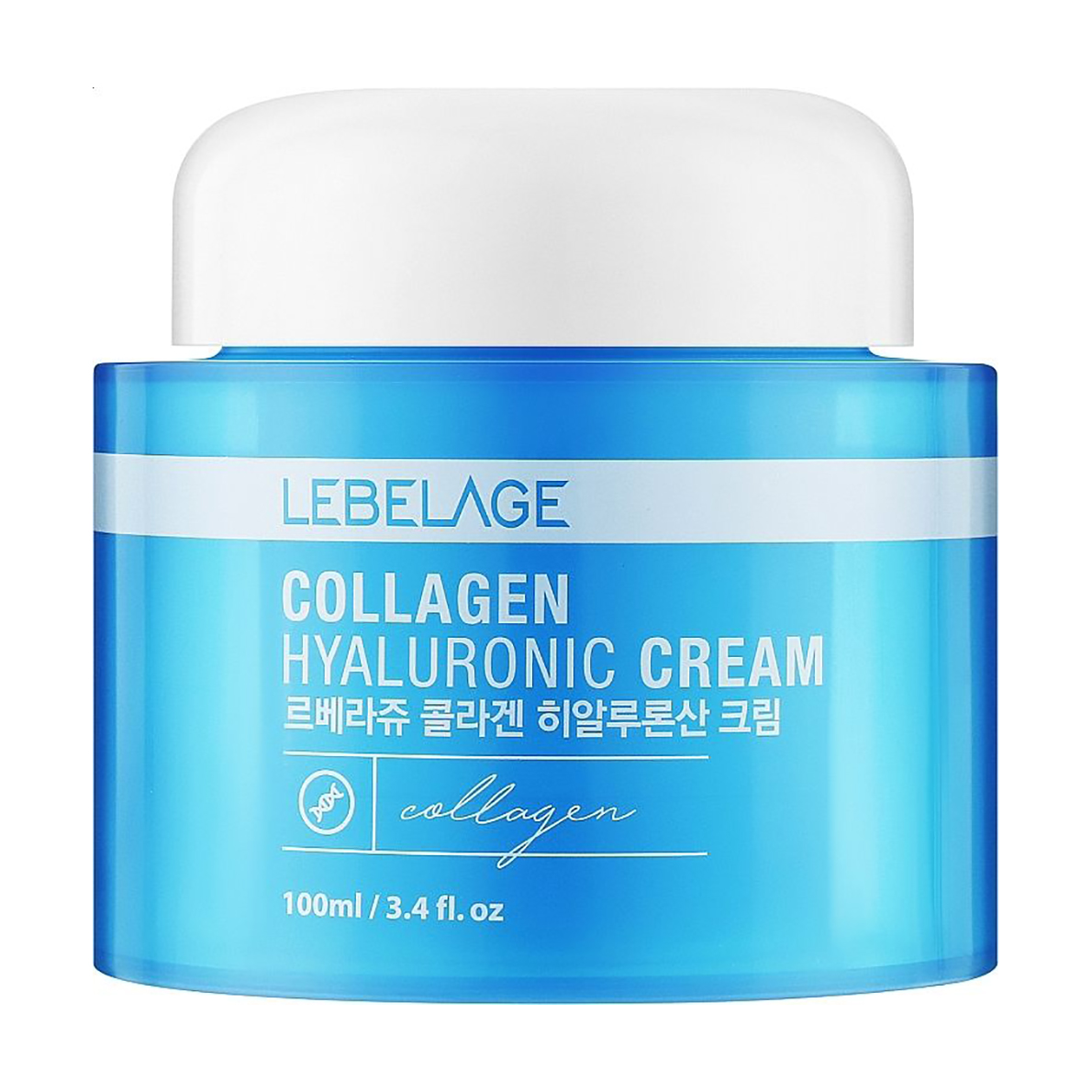 Зволожувальний крем для обличчя Lebelage Collagen Hyaluronic Cream з колагеном, 100 мл