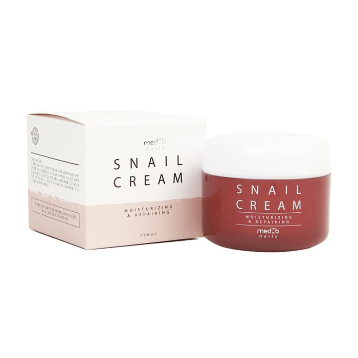 Зволожувальний крем для обличчя Med B Daily Snail Cream з муцином равлика, 100 мл