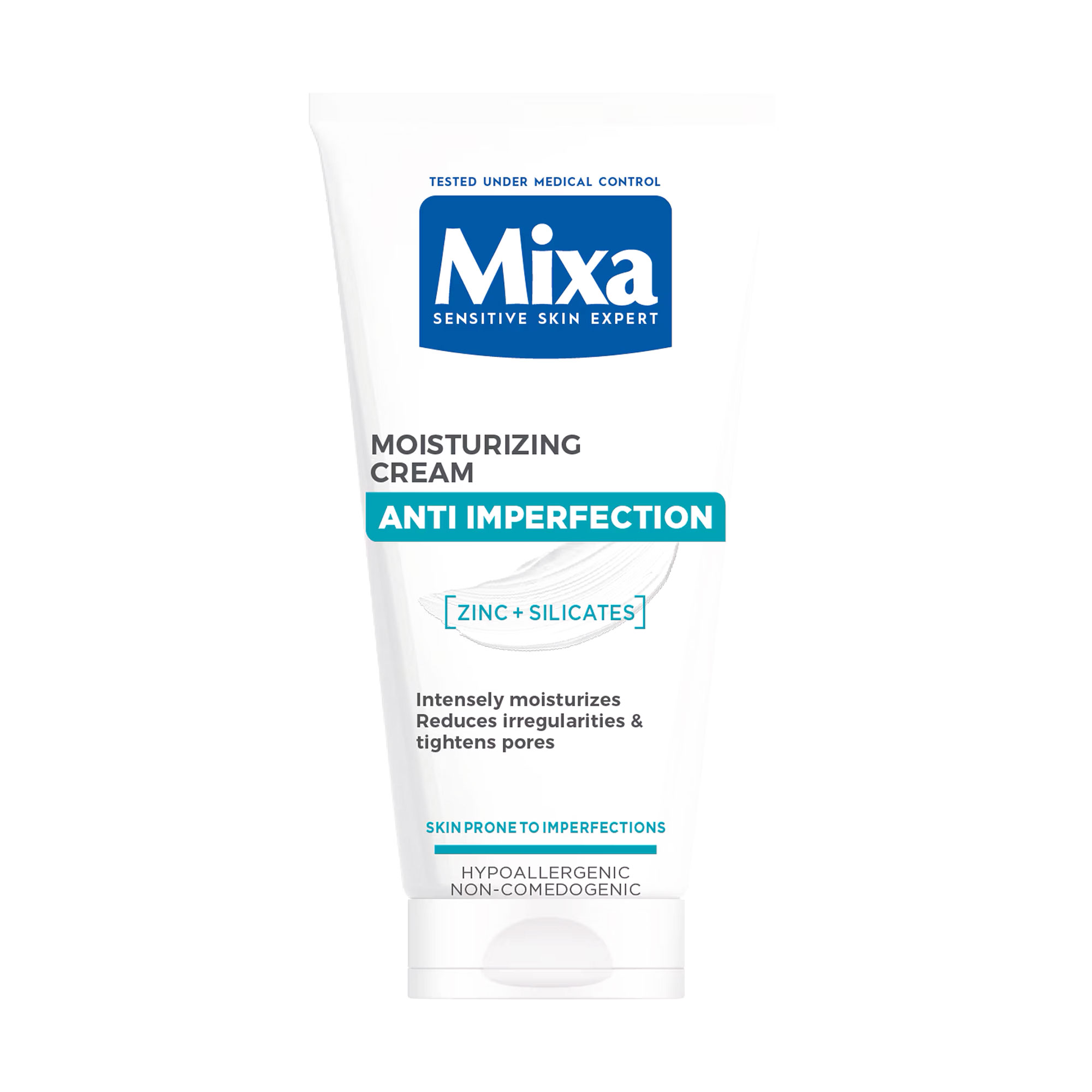 Зволожувальний крем для обличчя Mixa Anti-Imperfection Moisturizing Cream для шкіри схильної до недосконалостей, 50 мл
