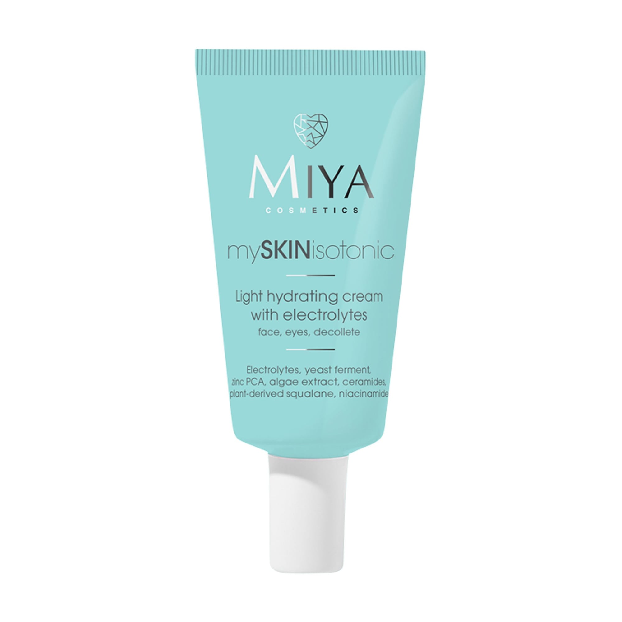 Зволожувальний крем для обличчя Miya Cosmetics My Skini Sotonic з електролітами, 40 мл