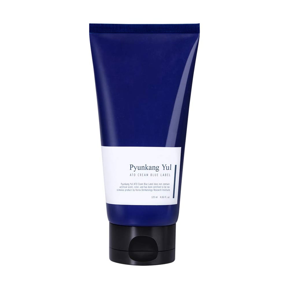 Зволожувальний крем для обличчя Pyunkang Yul Ato Cream Blue Label з церамідами, 120 мл (Туба)
