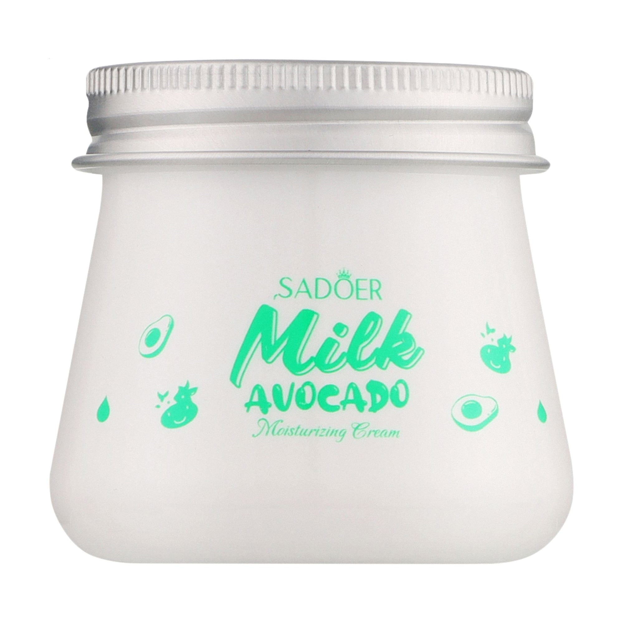 Зволожувальний крем для обличчя Sadoer Hydro Boost Milk Avocado Moisturizing Cream, 80 г