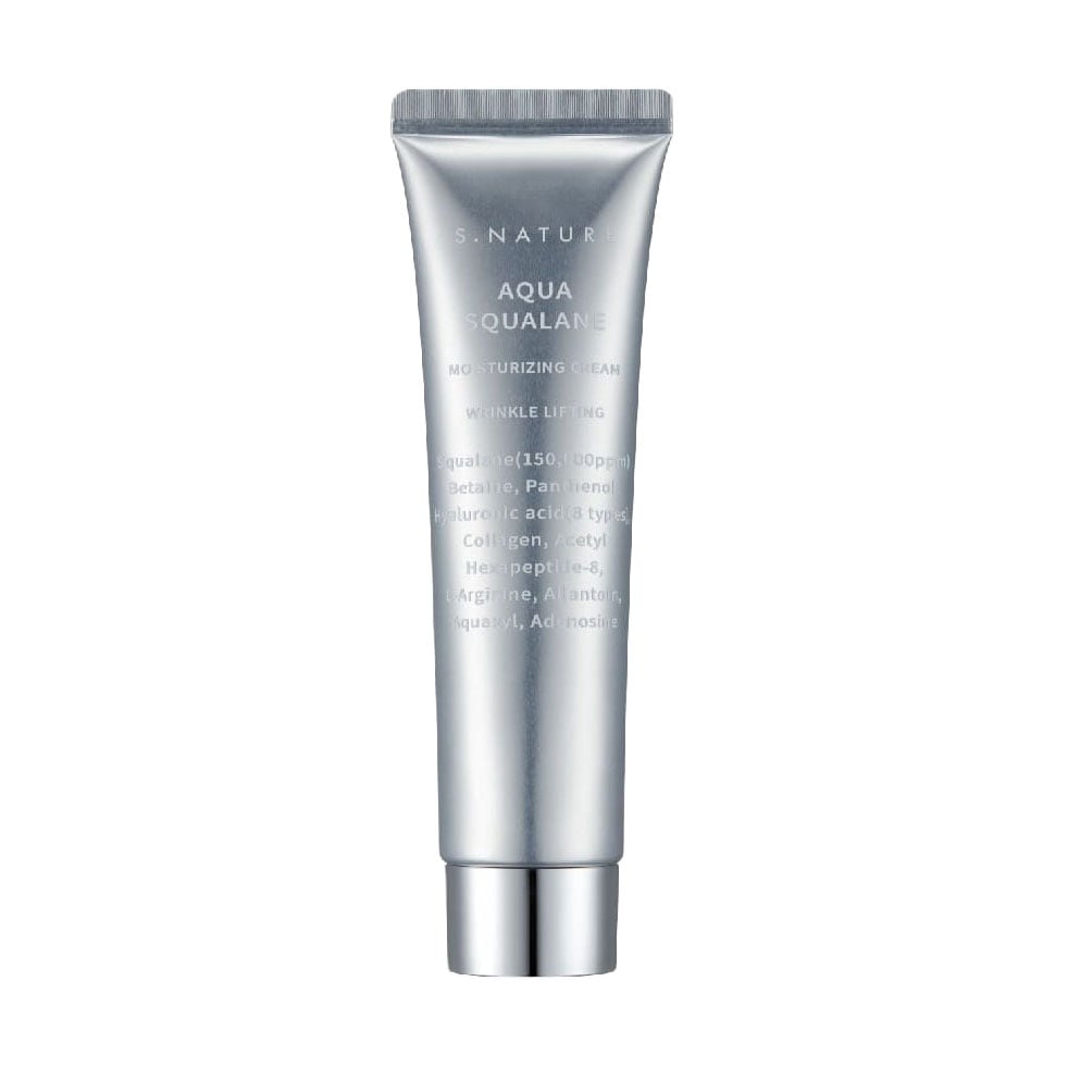 Зволожувальний крем для обличчя S.Nature Aqua Squalane Moisturizing Cream зі скваланом, 60 мл