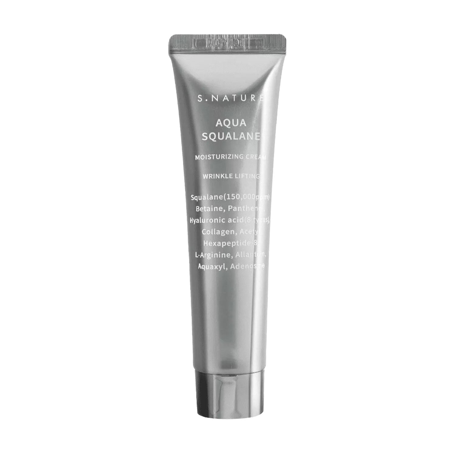 Зволожувальний крем для обличчя S.Nature Aqua Squalane Moisturizing Cream зі скваланом, 80 мл