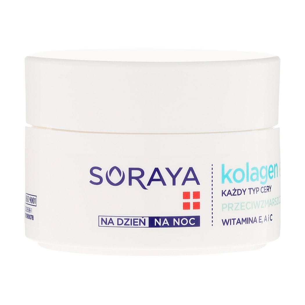 Зволожувальний крем для обличчя Soraya Collagen &amp; Argan Moisturizing Cream проти зморщок, 50 мл