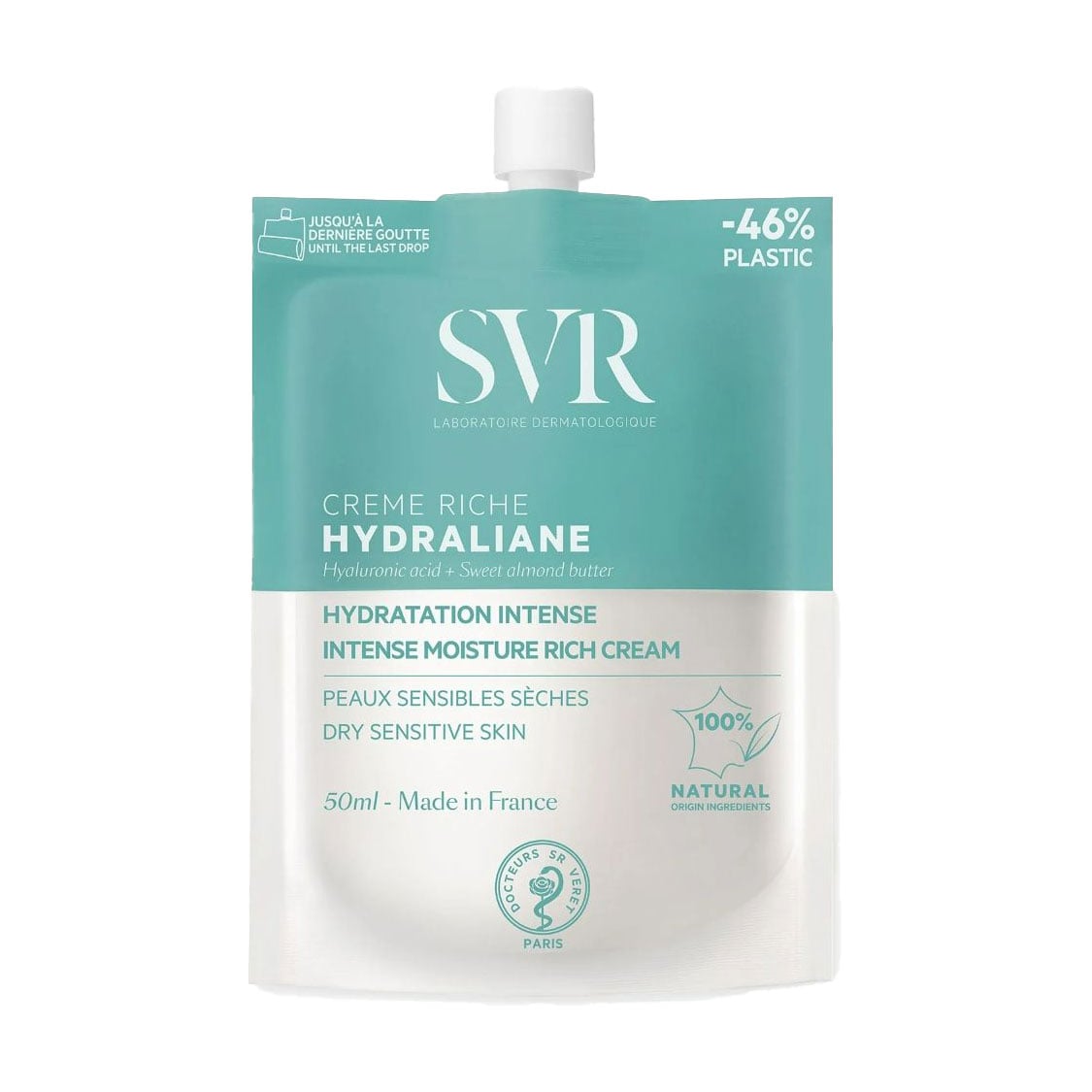 Зволожувальний крем для обличчя SVR Hydraliane Rich Cream, 50 мл