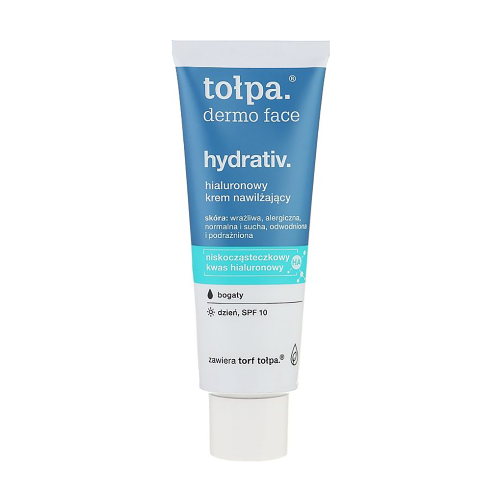 Зволожувальний крем для обличчя Tolpa Dermo Face Hydrativ. SPF 10, 40 мл
