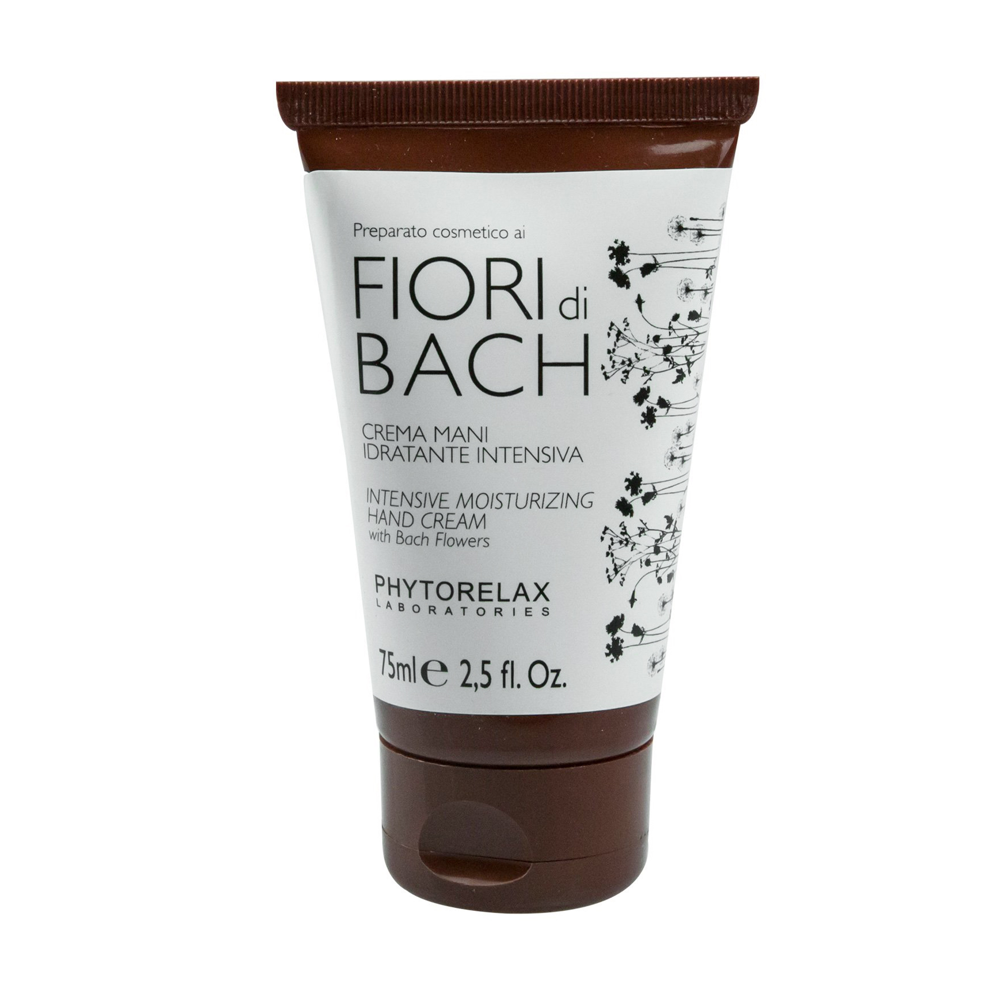 Зволожувальний крем для рук Phytorelax Laboratories Fiori Di Bach Intensive Moisturizing Hand Cream, 75 мл