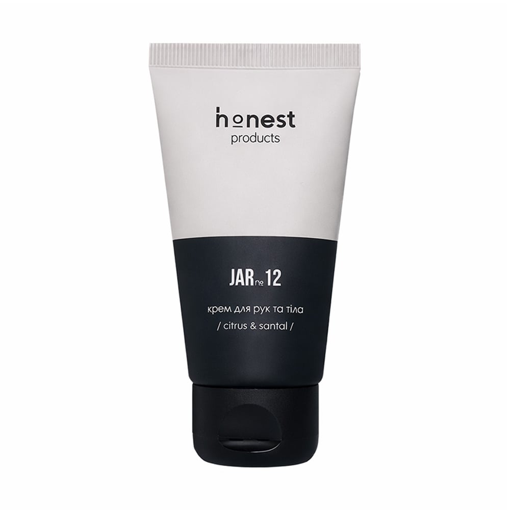 Зволожувальний крем для рук та тіла Honest Products Jar N12 Citrus &amp; Santal, 50 мл