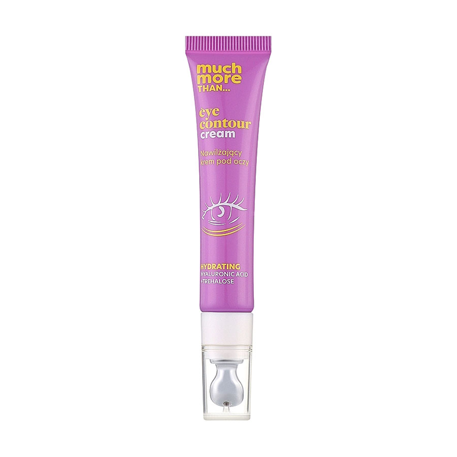 Зволожувальний крем для шкіри навколо очей HiSkin Much More Than Eye Contour Cream з масажером, 18 мл