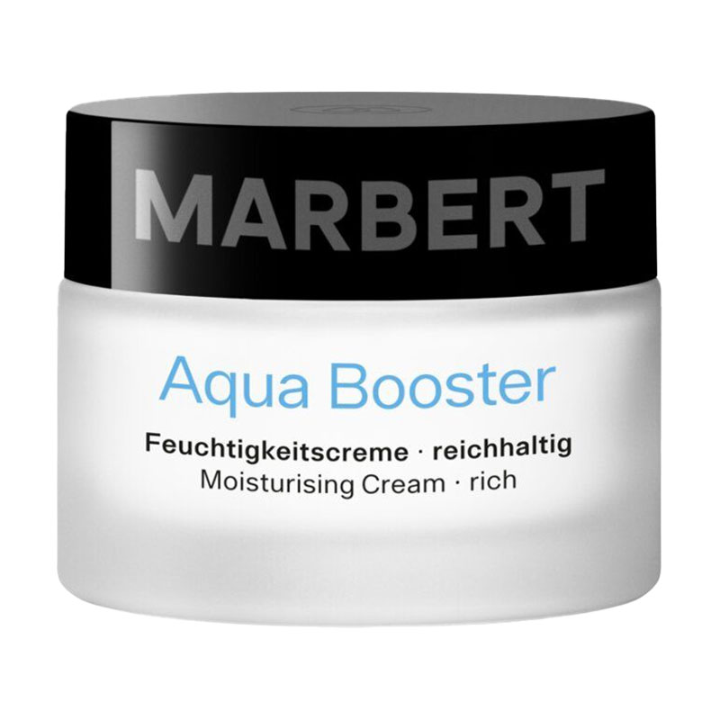 Зволожувальний крем для сухої та зневодненої шкіри обличчя Marbert Aqua Booster Moisturising Cream Rich, 50 мл