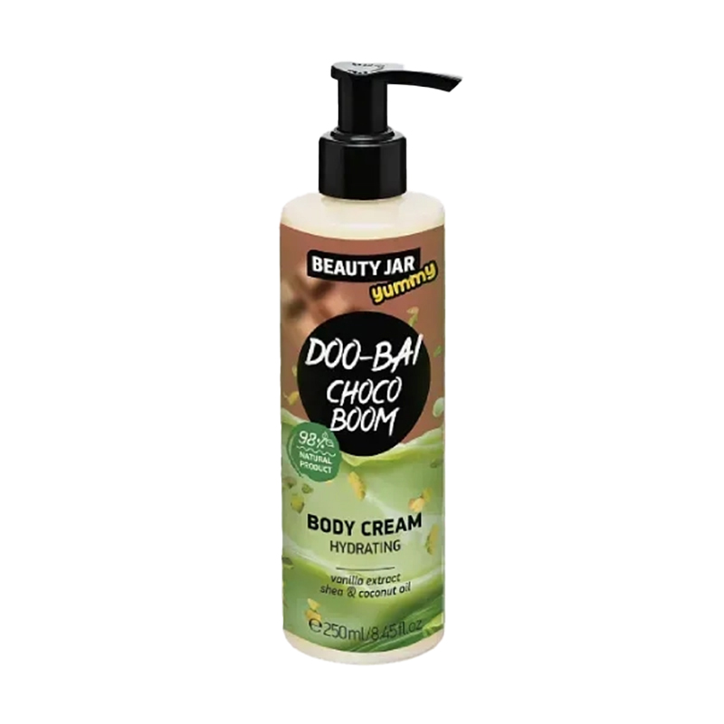 Зволожувальний крем для тіла Beauty Jar Yummy Doo-Bai Choco Boom Hydrating Body Cream Ду-бай Чоко Бум, 250 мл