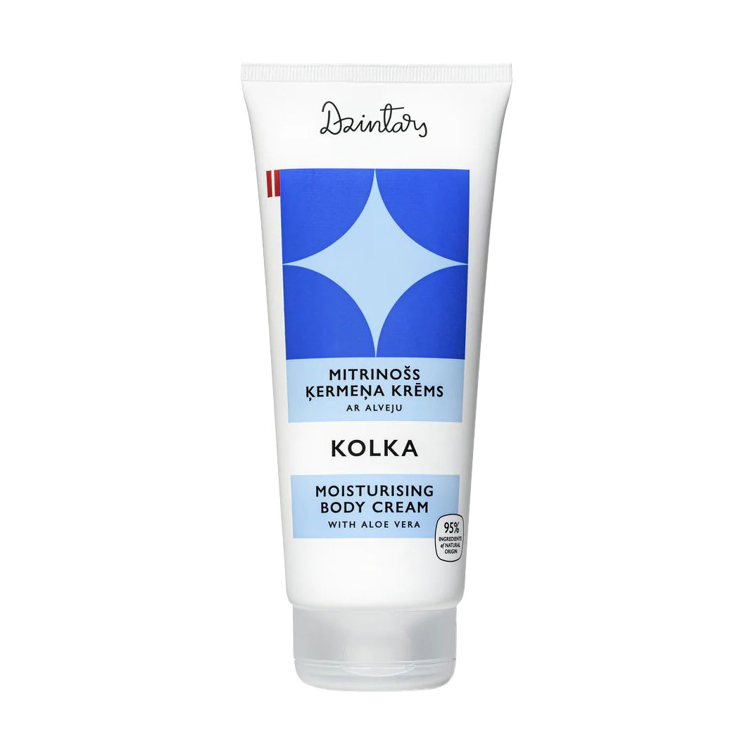Зволожувальний крем для тіла Dzintars Kolka Moisturising Body Cream з алое вера, 200 мл
