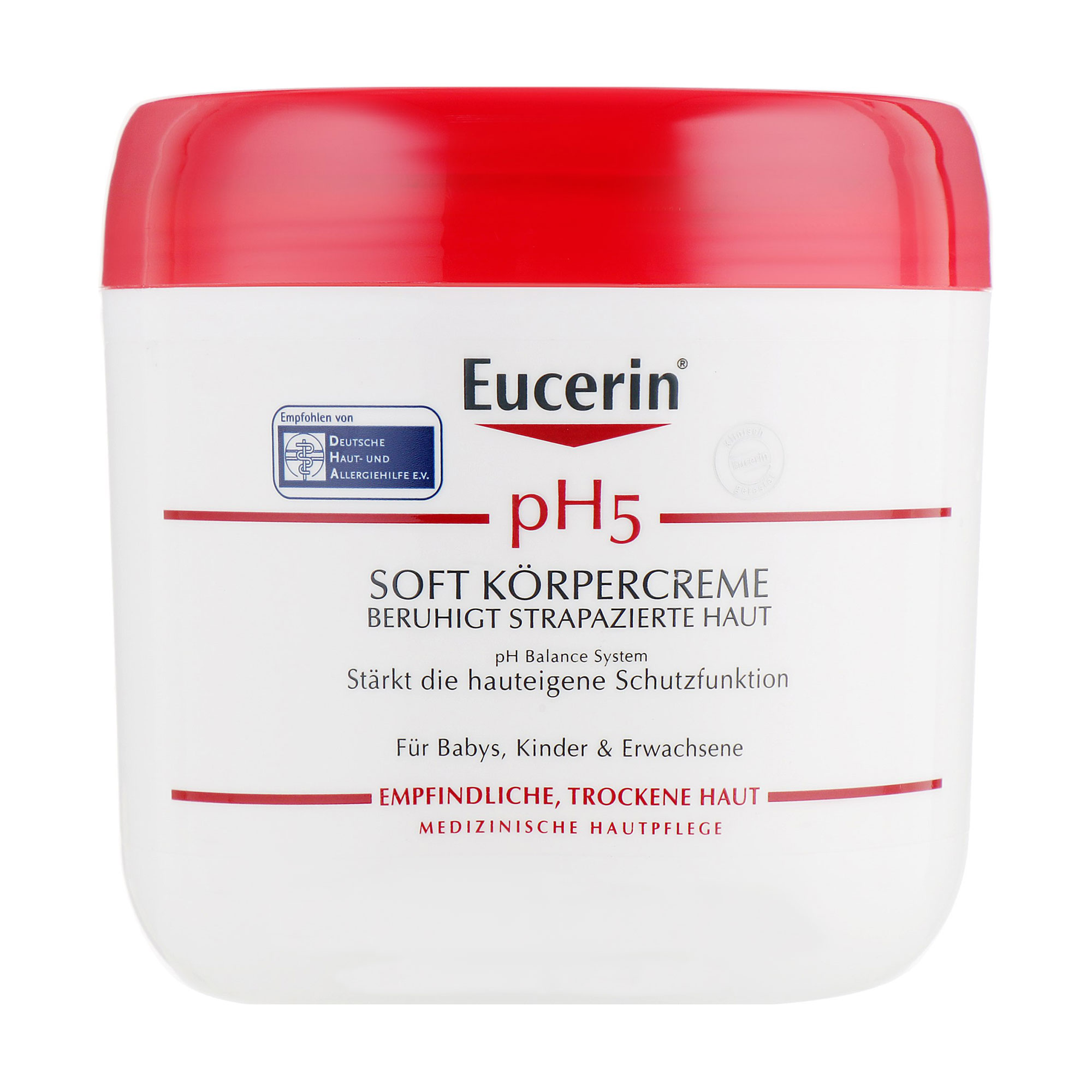 Зволожувальний крем для тіла Eucerin Body Moisturizer рН5, 450 мл