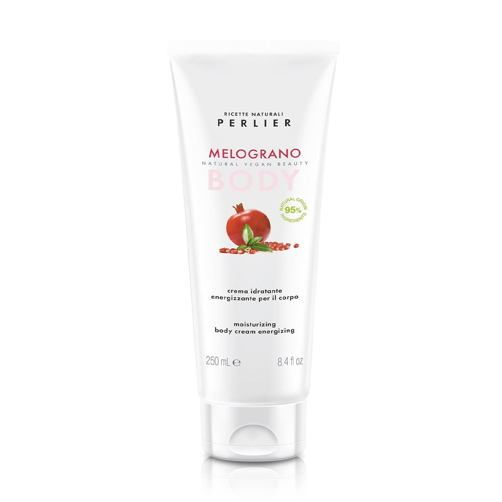 Зволожувальний крем для тіла Perlier Moisturizing Body Cream Energizing, Pomegranate, 250 мл
