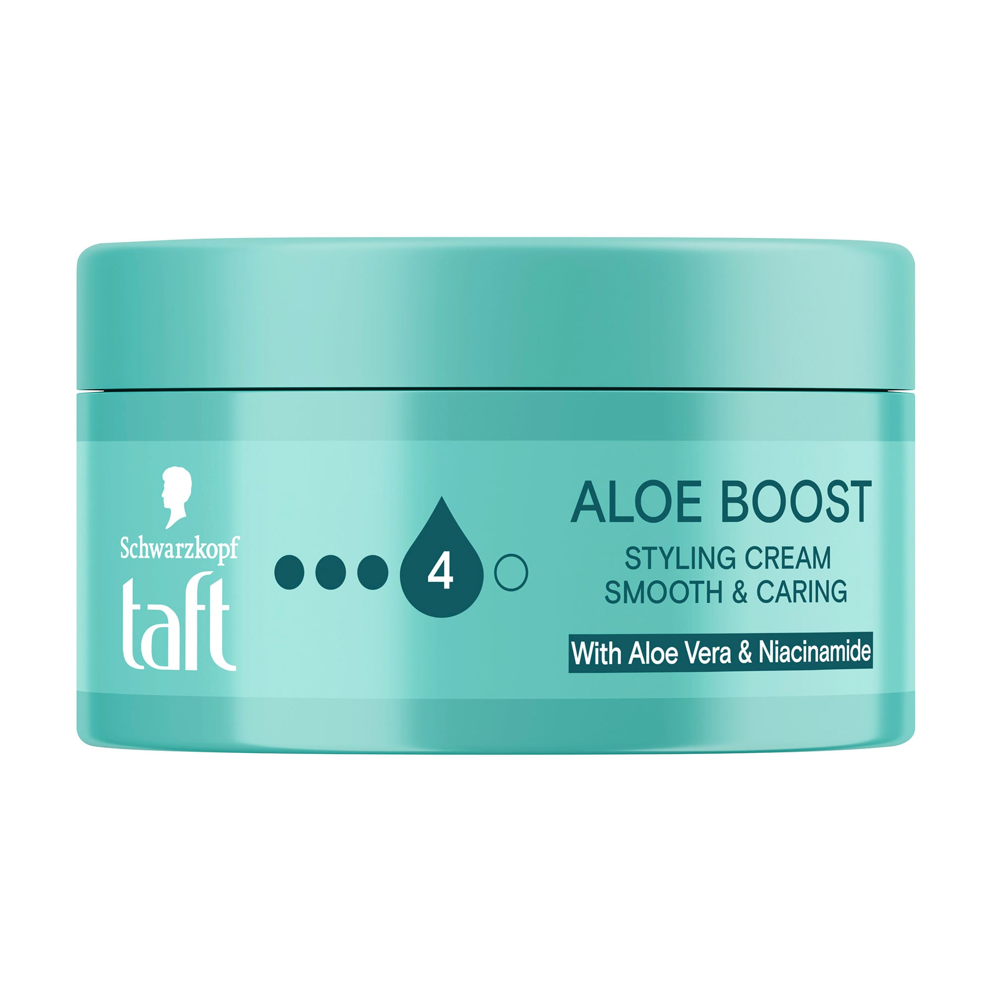 Зволожувальний крем для укладання волосся Taft Aloe Boost фіксація 4 (сильна), 100 мл