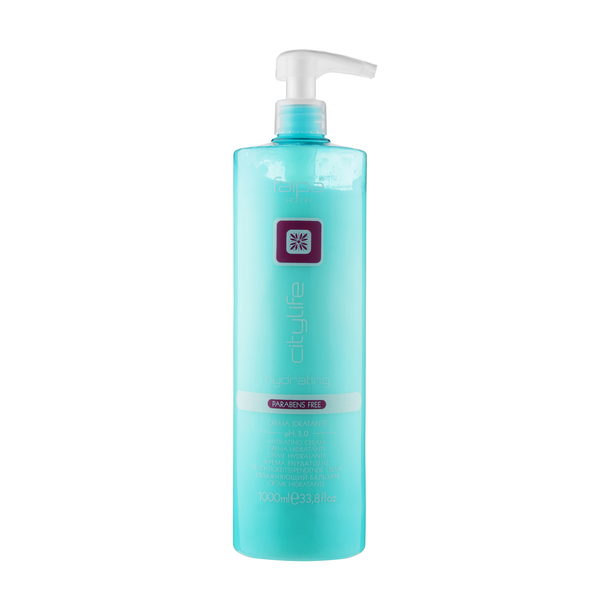 Зволожувальний крем для волосся Faipa Roma CityLife Hydrating Cream pH 3.0 з аргановою олією, 1 л
