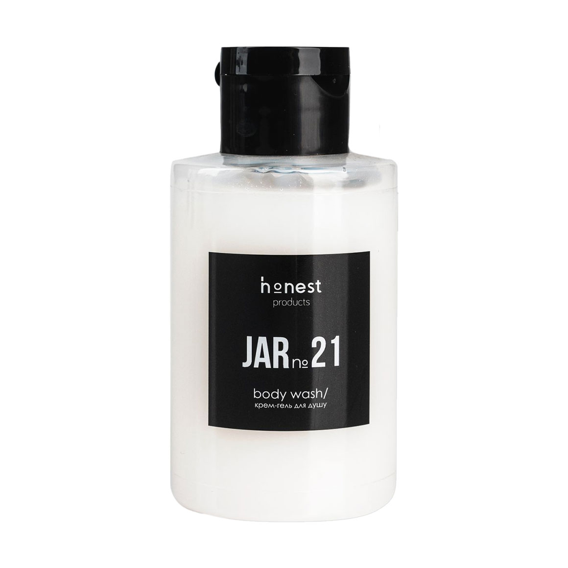 Зволожувальний крем-гель для душу Honest Products Jar 21 Body Wash Vanilla, 100 мл