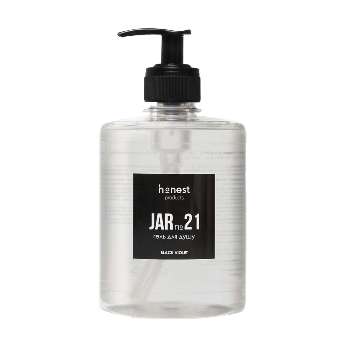 Зволожувальний крем-гель для душу Honest Products Jar 21 Body Wash Black Violet, 500 мл