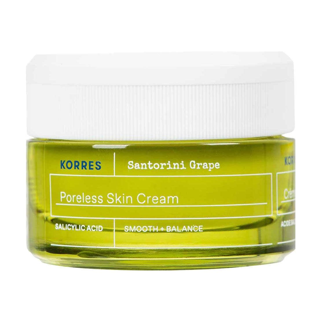 Зволожувальний крем-гель для обличчя Korres Santorini Grape Poreless Skin Cream, 40 мл