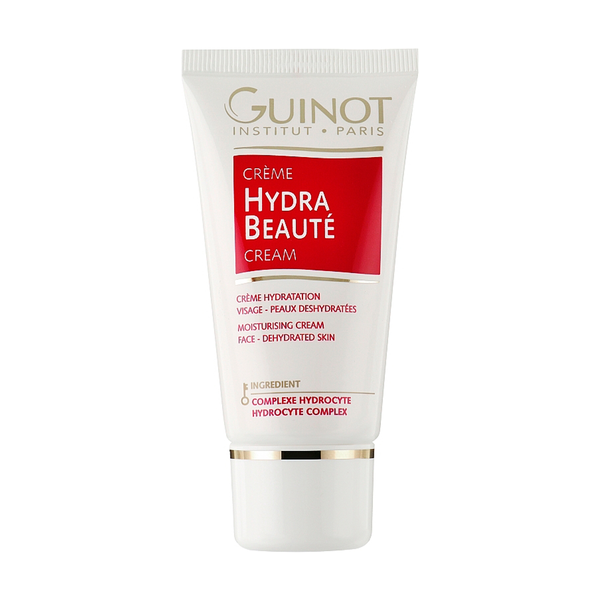 Зволожувальний крем краси тривалої дії для обличчя Guinot Hydra Beaute Cream для зневодненої шкіри, 50 мл