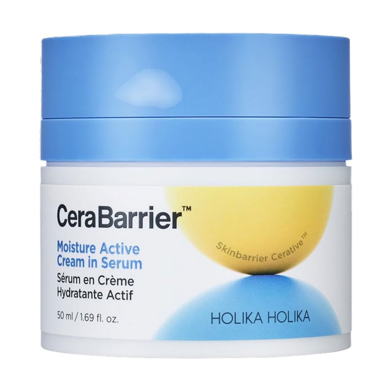 Зволожувальний крем-сироватка для обличчя Holika Holika CeraBarrier Moisture Active Cream in Serum, 50 мл
