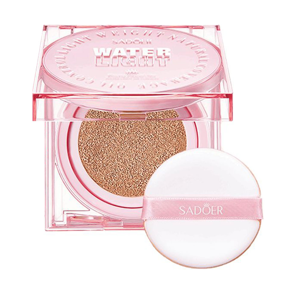 Зволожувальний кушон для обличчя Sadoer Water Light Air Cushion 01 Natural Color, 10 г