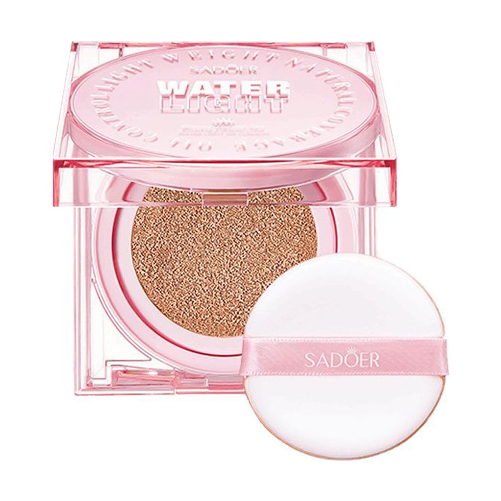 Зволожувальний кушон для обличчя Sadoer Water Light Air Cushion 02 Ivory, 10 г