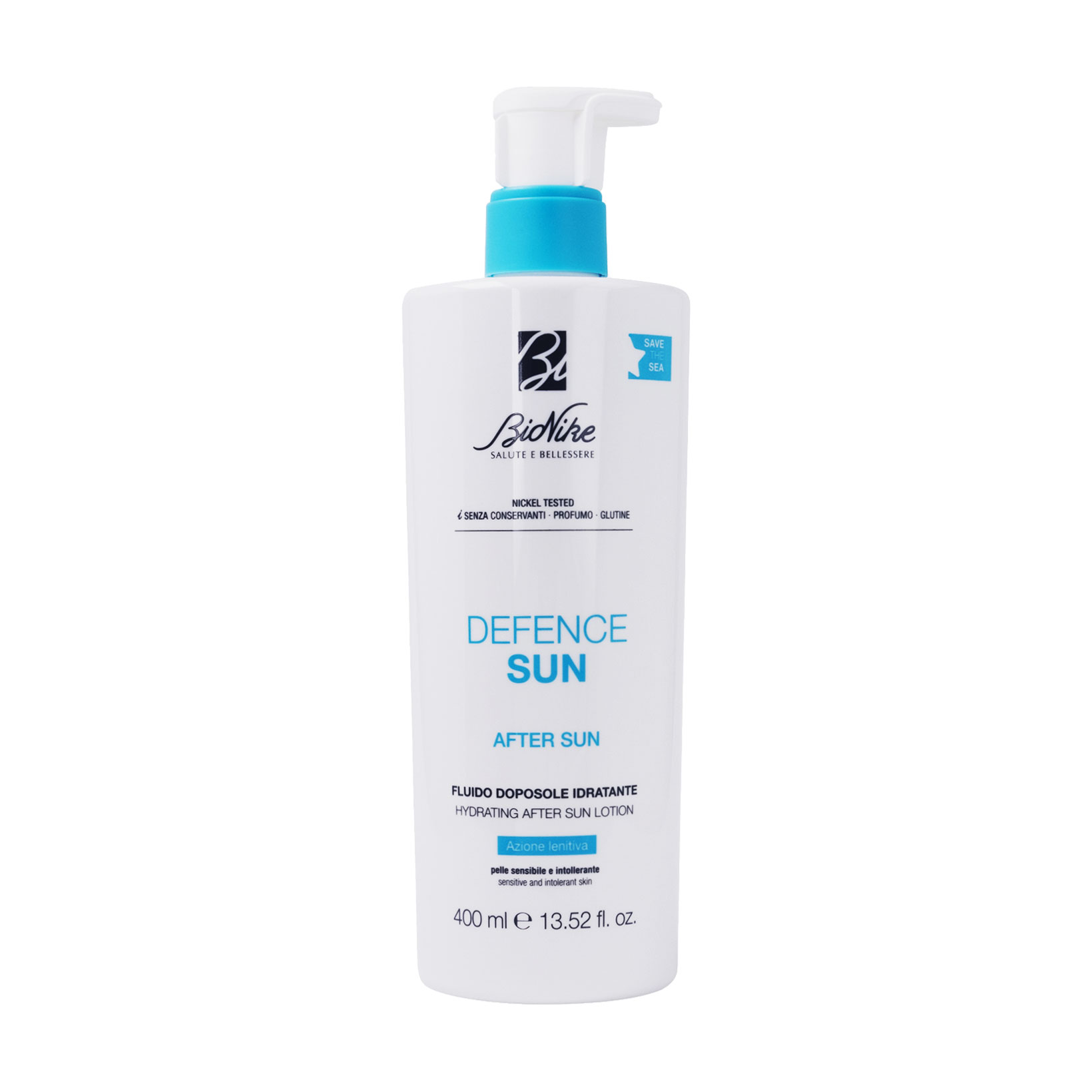 Зволожувальний лосьйон для обличчя та тіла BioNike Defence Sun Hydrating After Sun Lotion після засмаги, 400 мл